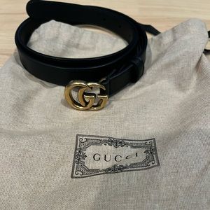 Gucci Double G Buckle Belt